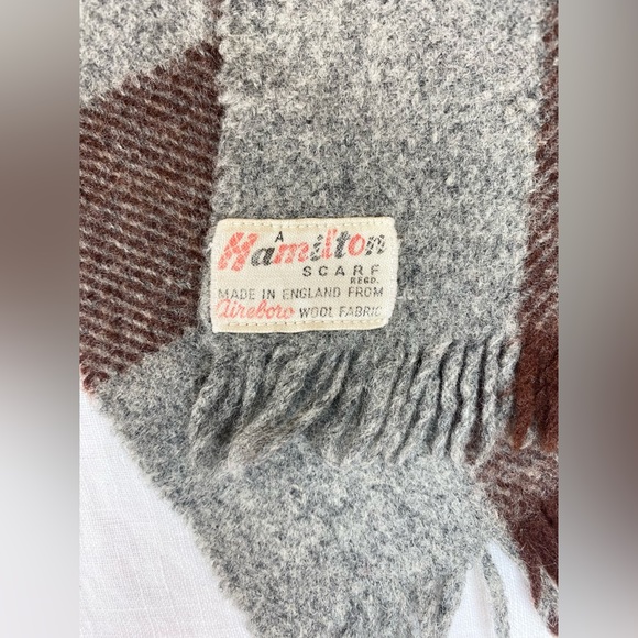 Vintage Hamilton Wool Neck Scarf - Picture 7 of 10